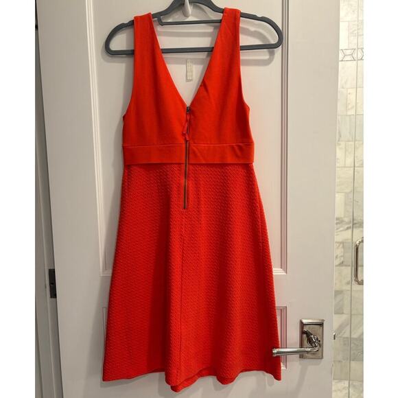 HD in Paris Anthropologie Size 4 Orange Sleeveless Dress - Picture 3 of 8